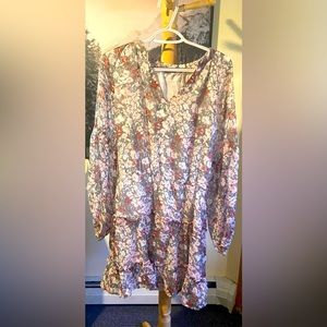 Floral blouse or dress